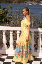 LEMON SPRITZ STRIPE - MAXI